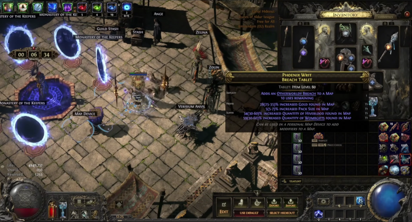 PoE 2 Bridge High Blood Farming Guide: How to Make 100+ Divines per Hour with a Low-Investment Breach Strategy