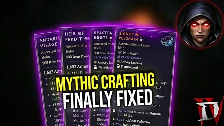 Diablo 4 Season 14 Mythic Crafting Guide — How the New Patch Changes Mythic Upgrades and Saves Your Resources