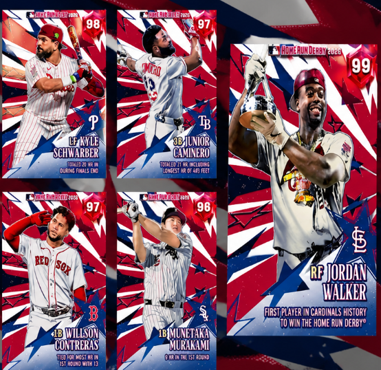 MLB The Show 26 Home Run Derby Cards Review: Are Jordan Walker and Schwarber Worth Using?