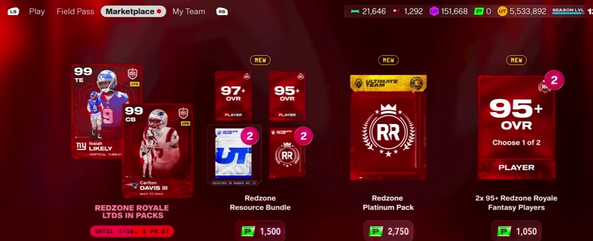 Rookie Premiere Madden 26
