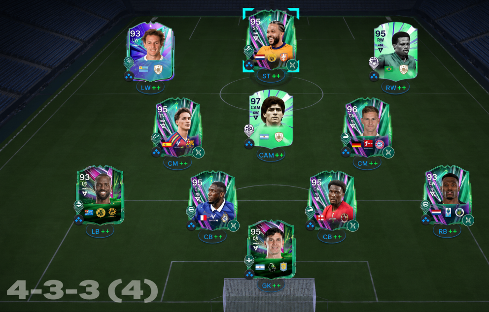 FC 26,Total Glory Evolution,Memphis Depay,card,FC 26 Coins