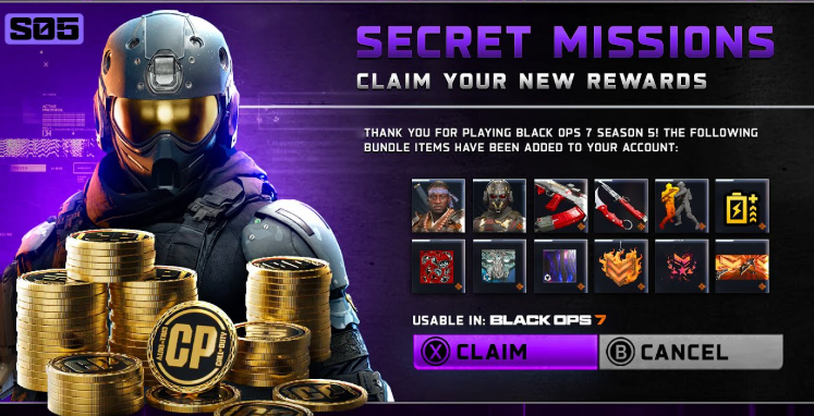 Black Ops 7 Season 5 BlackCell Event-How to Unlock Every Cipher Reward