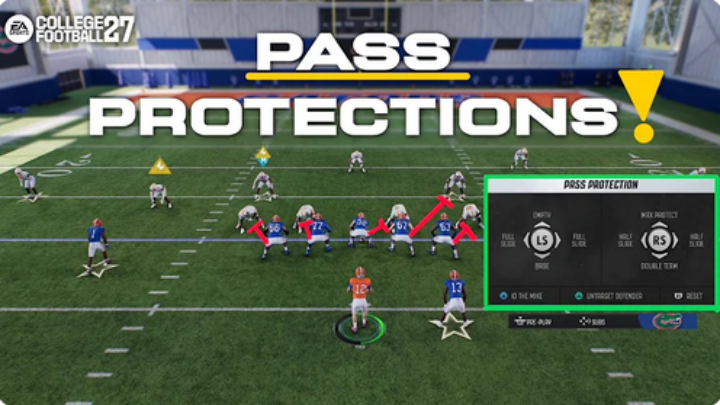 College Football 27 Passing Guide: Master Pass Protection, Slides, and Blocking Adjustments