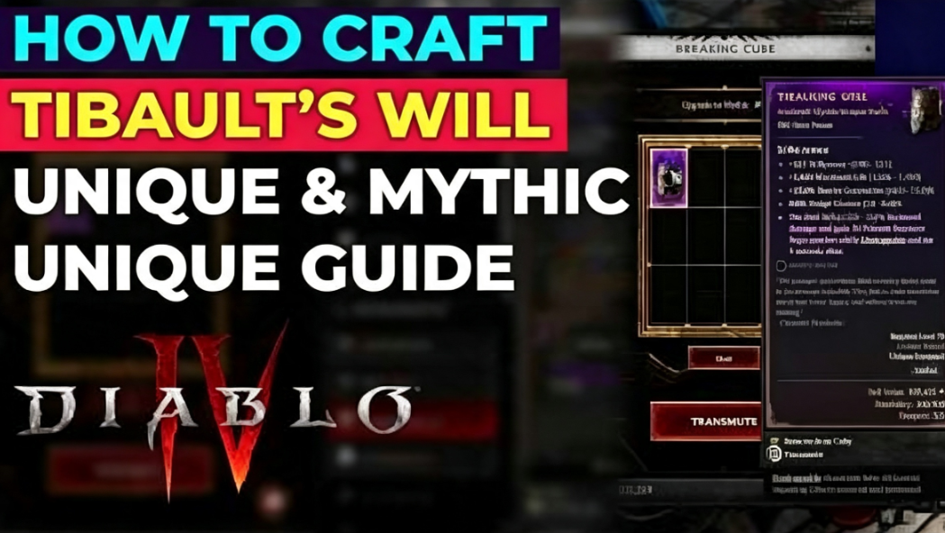 Diablo 4 Items Guide: How to Earn Tibault's Will Fast in Season 14