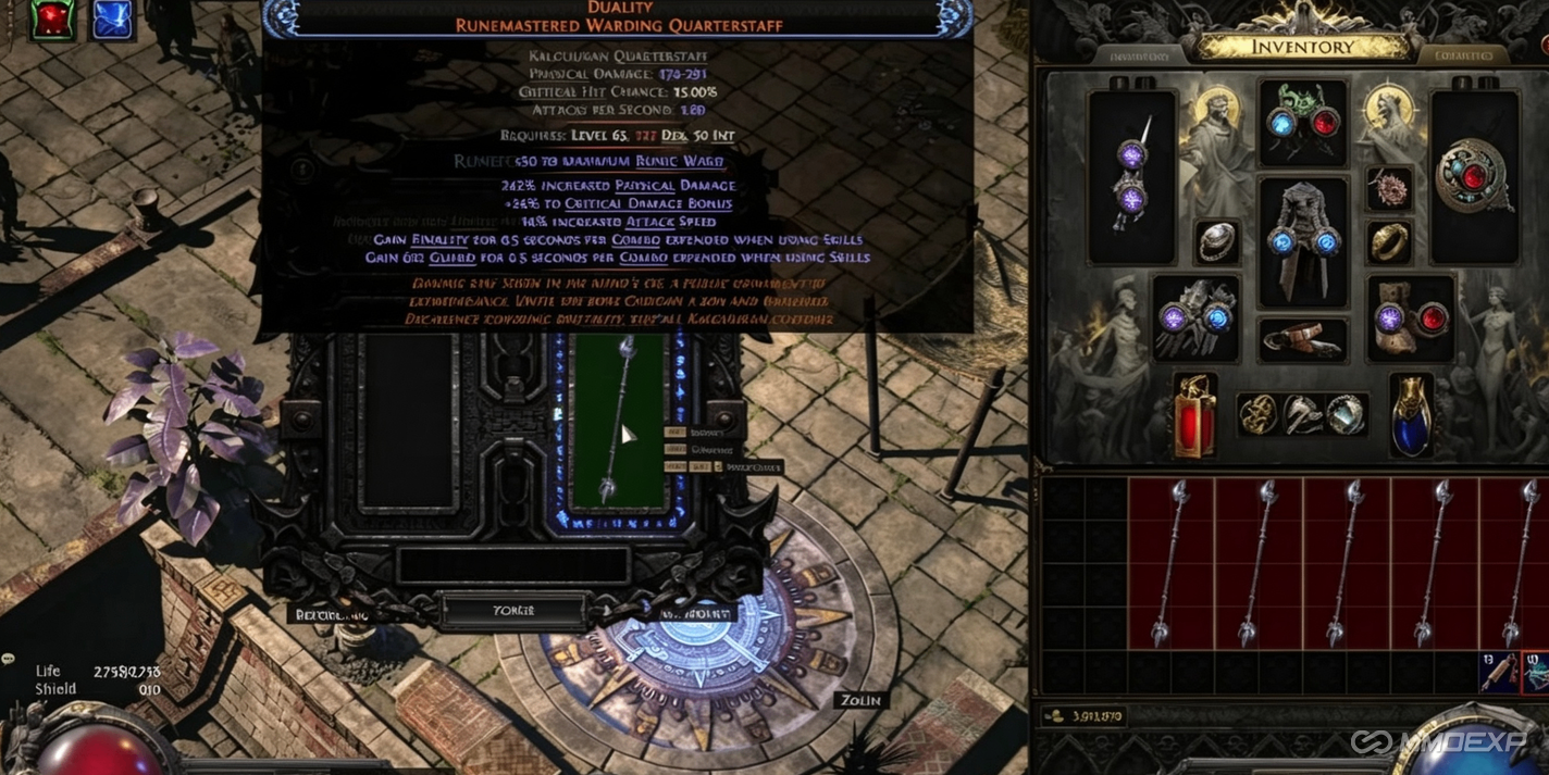 POE2 Currency,Path of Exile 2: Rune Forging Guide - The Duality Gamble