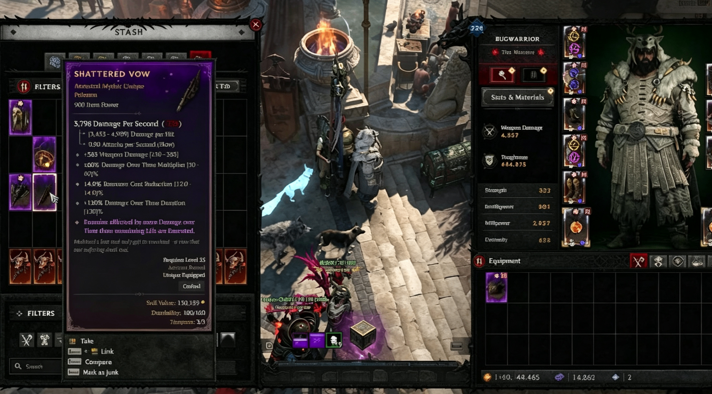 Diablo 4 Season 14: Why Mythic 3.0 Fails Casual Players and How to Navigate It,Diablo 4 Gold