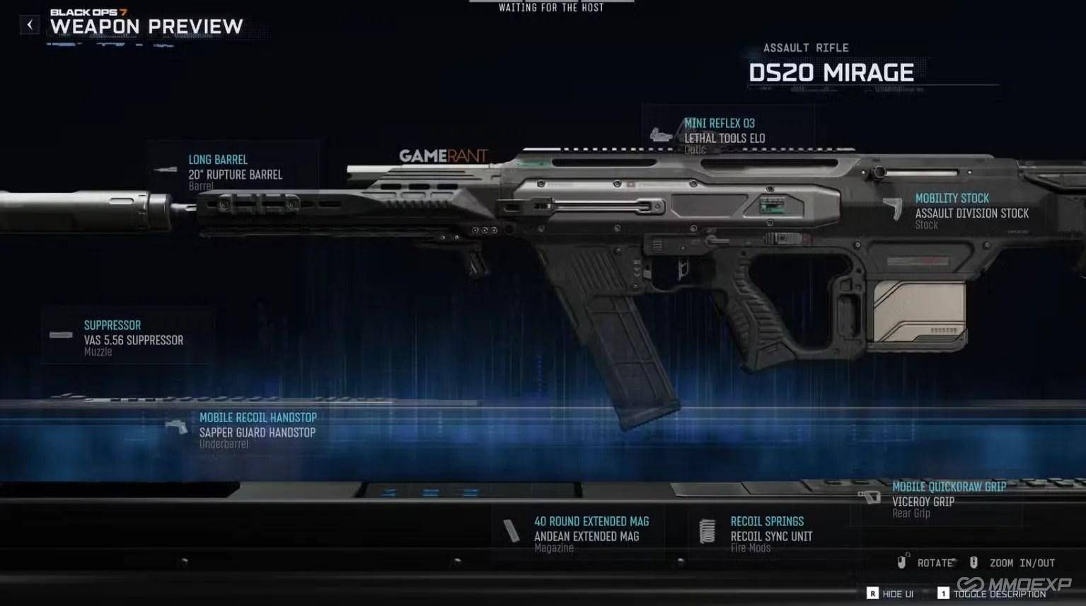 COD BO7, Call of Duty Black Ops 7, New Weapon, Loadout Guide, Best DS20 Mirage Build, Season 4 Weapon Guide, Domination Mode
