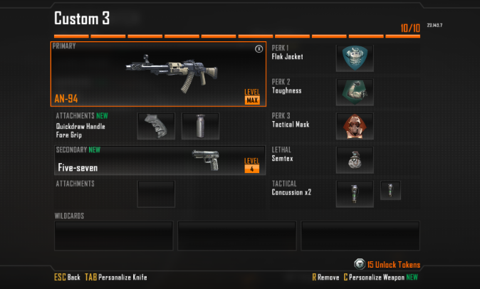 Stock, Suppressor, and Scavenger create one of the most reliable AN-94 setups for public multiplayer.