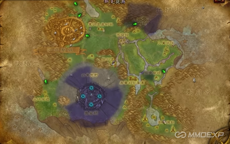 TBC Phase 2 farming spots