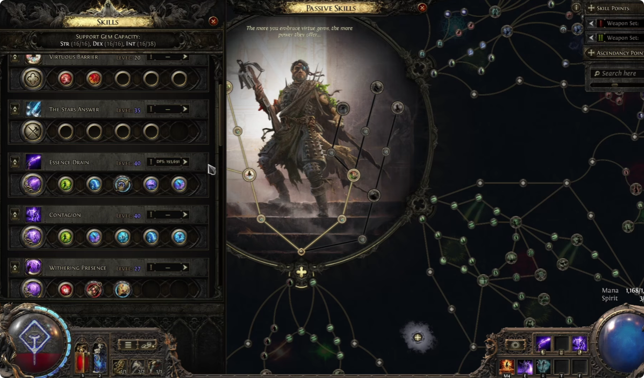 PoE 2 ED Contagion Gemling Build Guide: Best Mapping and Bossing Build with 11K ES and Massive Ignite Damage