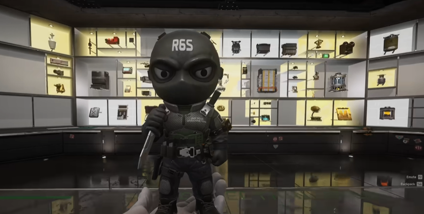 Delta Force x Rainbow Six, Collectibles, Easter Egg Guide, Nokk Figurine, Nuclear Plant Easter Egg, Rainbow Six Drone