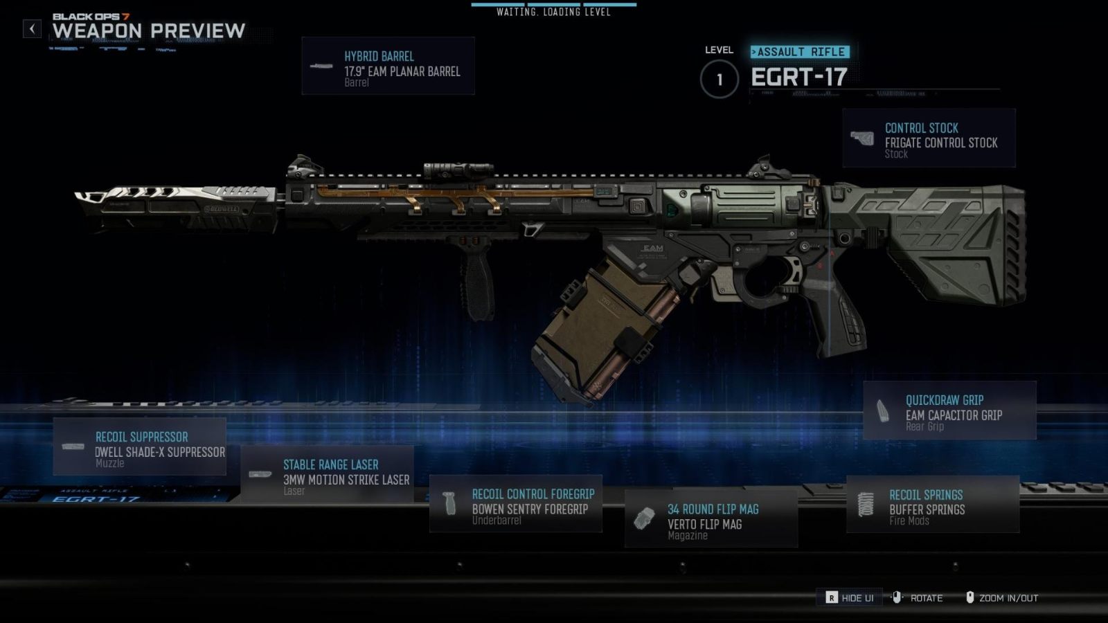 Call of Duty: Black Ops 7, Best EGRT Loadout, Best Gunfighter weapon, weapon handling, Best Build, 9 Attachments, BO7
