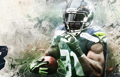 Kam Chancellor starts at 80 OVR with strong early-game Speed and Hit Power attributes.