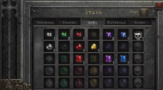 The Diablo 2 Resurrected shared stash interface showing Withdraw Only tabs after a ladder reset and how players can recover valuable D2R Ladder Items.