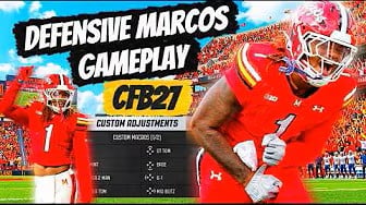 BEST WAY TO USE DEFENSIVE MACROS In College Football 27! (GAMEPLAY GUIDE)