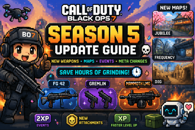 Black Ops 7 Season 5 Guide, Black Ops 7 new weapons, Fast weapon XP, CoD BO7 Bot Lobbies, buy Black Ops 7 Bot Lobbies