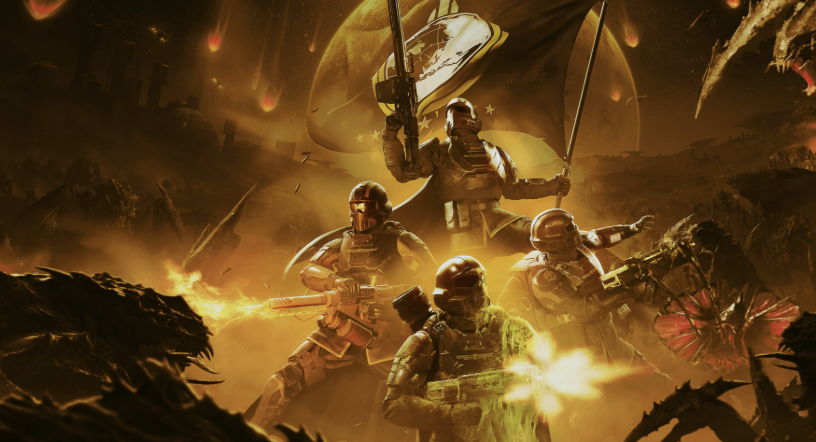 Helldivers 2 Hyena DMR Review,Powerful New Fire Rifle,Helldivers 2 Items,buy Helldivers 2 Items
