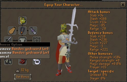 RS: How to Obtain the Bandos Godsword