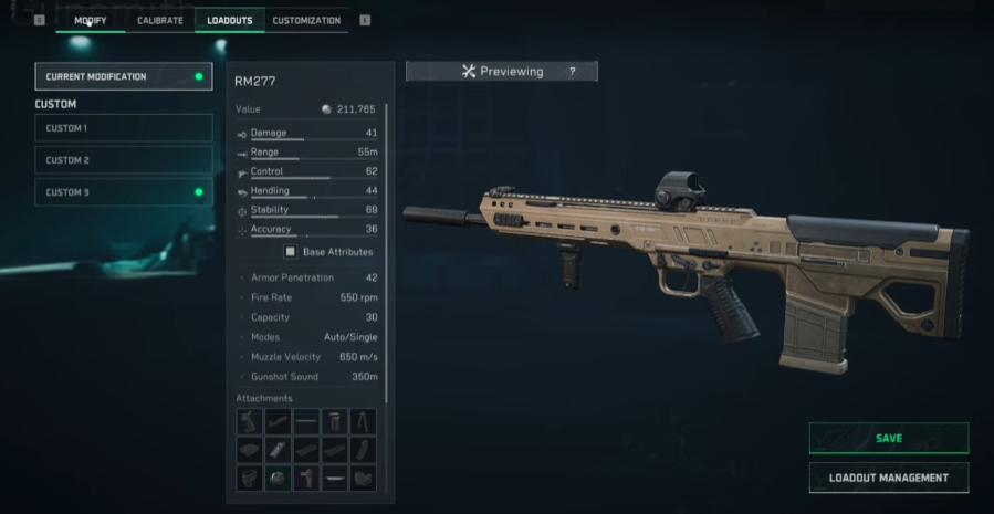 Delta Force RM277 build, RM277 loadout, solo farming, best solo weapon, cheap loadout, PvP guide, Delta Force Money Making