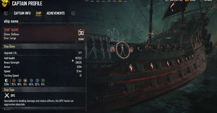 Skull and Bones, Galleon Tier 4 Meta Build, Endgame Galleon Setup, Galleon Build Guide, Tier 4 PvE, Weapon Damage, Armor Optimization