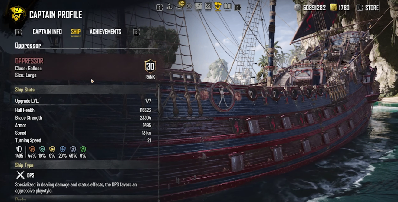 Ship Rank 17