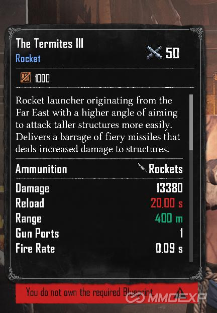 Termite III Rocket Launcher