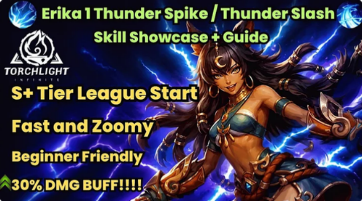Torchlight: Infinite Thunder Slash Erica Build Guide – Best Skills, Gear Progression, and Endgame Setup