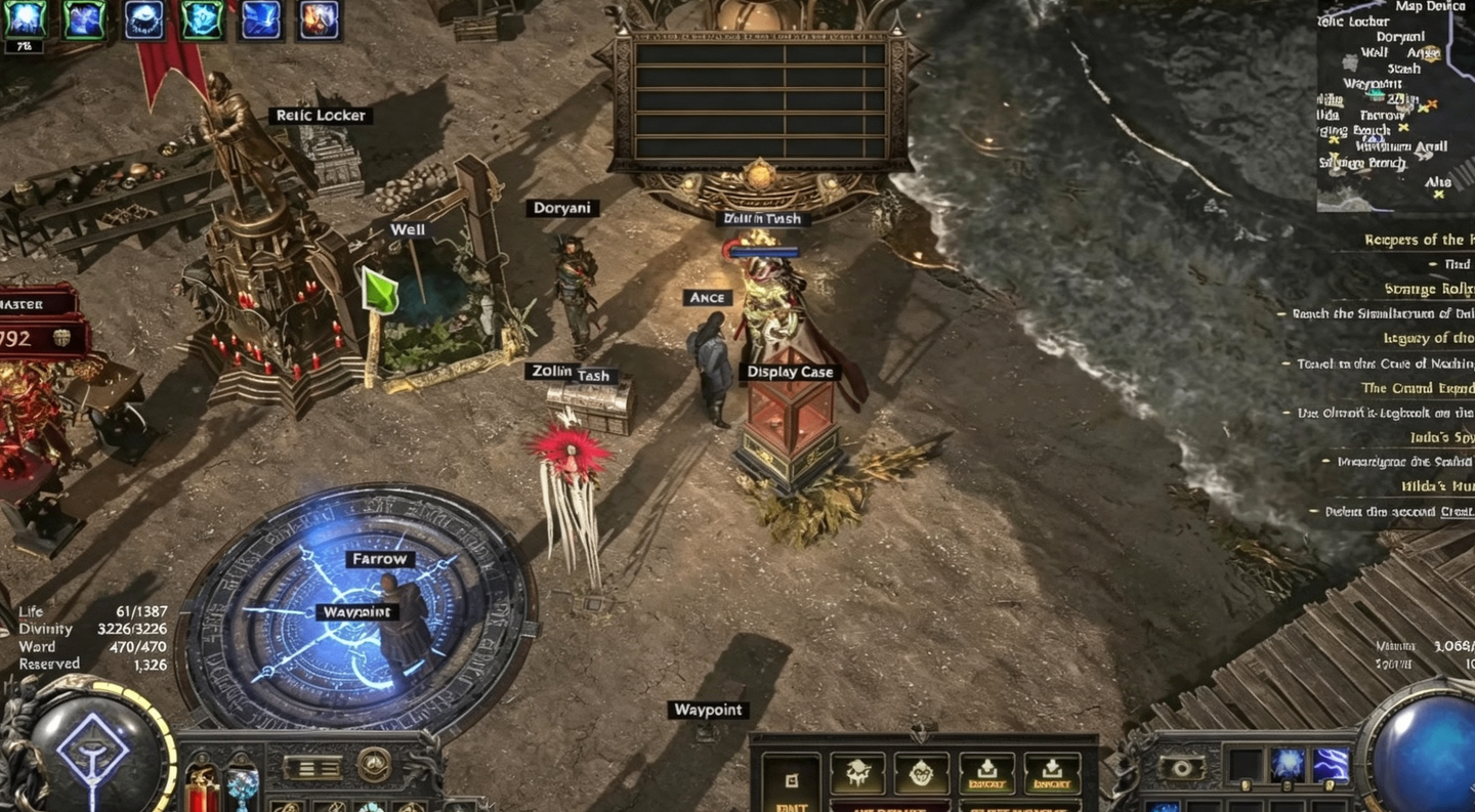 PoE 2 Guide: Omen of Bartering Gold Farm – How to Set Up Your Hideout, Use the Reclaim Trick, and Make Millions Instantly,buy POE2 Currency