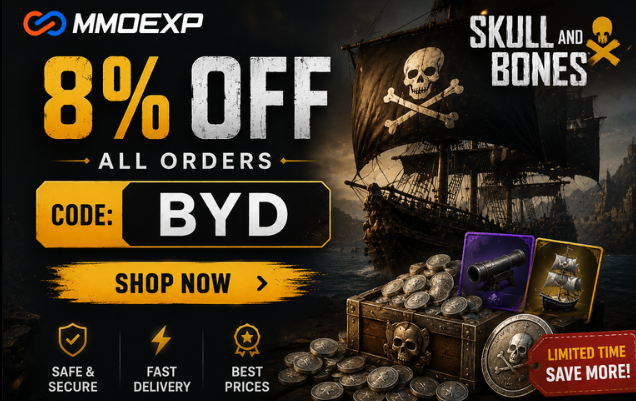 Buy Skull and Bones Items, Cheap Skull and Bones Items, Ship Upgrades, PvP Builds, Weapons, Ship Equipment, Resource Farming