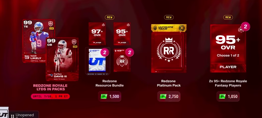 Madden 26 Red Zone Royale vs RP: 1 Carries Over, 1 Doesn't – Pick the Right Set Now
