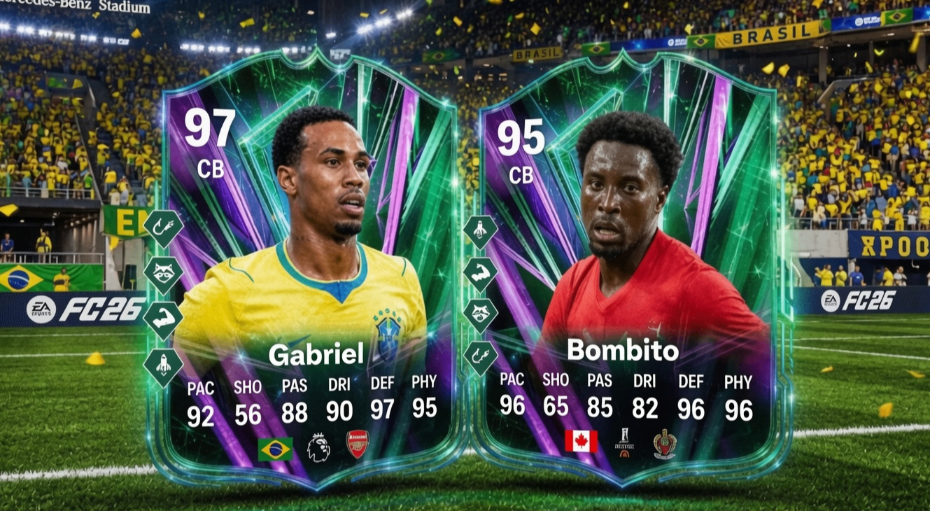 FC 26 meta centre back partnership,cheap FC 26 Coins,97 Gabriel meta defender FC 26,FC 26 4-2-3-1 defensive tactics