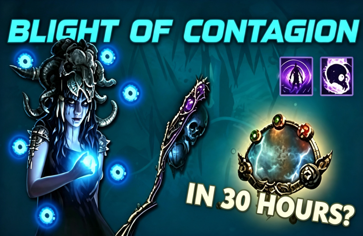 Path of Exile 3.29 League Starter Guide: Farm a Mirror Faster with Blight of Contagion