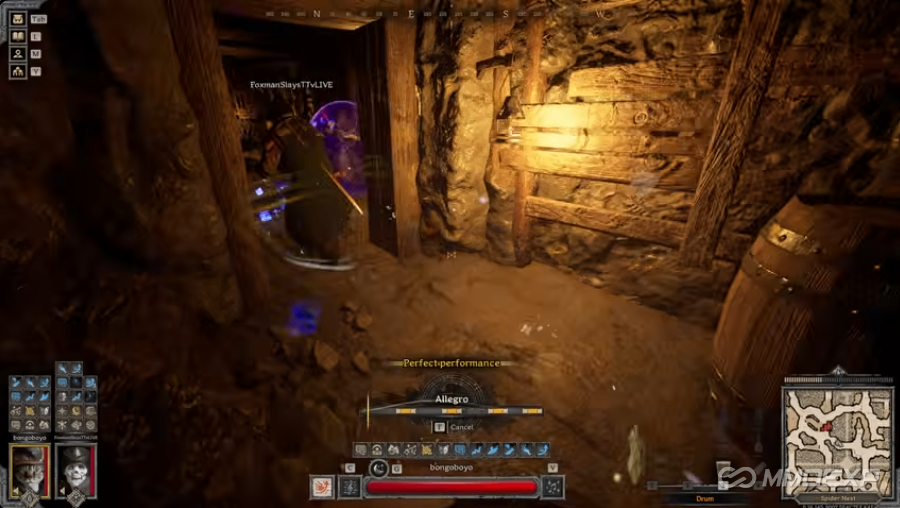 bard duo build, resourcefulness and dexterity, door fight pressure