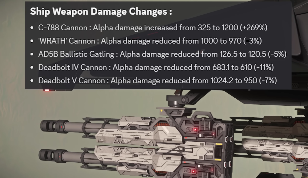 Star Citizen 4.9 PTU C-788 cannon buff guide,Is C-788 overpowered Star Citizen 4.9 meta,Star Citizen AUEC,buy Star Citizen AUEC,Star Citizen 4.9 PTU new weapon meta analysis