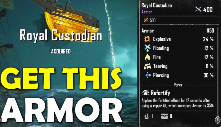 Skull and Bones Royal Custodian Guide: How to Unlock the Powerful Legendary Ship Armor