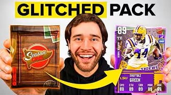 I FOUND AND OPENED GLITCHED PACKS in CFB 27!