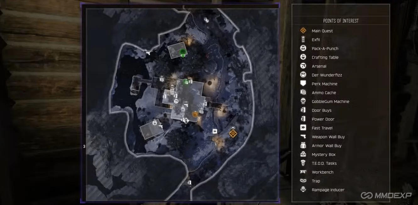 Cursed Ashes Zombies Map