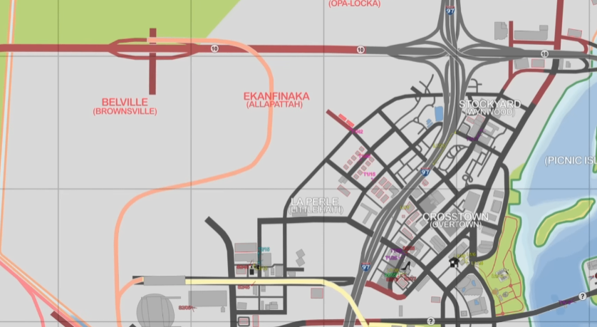 GTA 6 hidden locations, GTA 6 map leaks, community discoveries, Vice City map, GTA 6 location guide