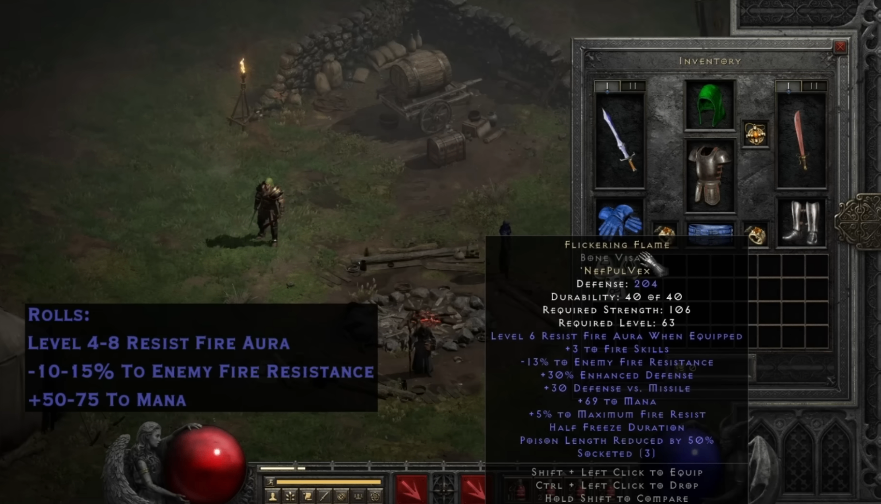 Diablo II: Resurrected, D2R, buy D2R Items, cheap D2R Ladder Items, Best runewords, Rune farming, Spirit, Endgame gearing