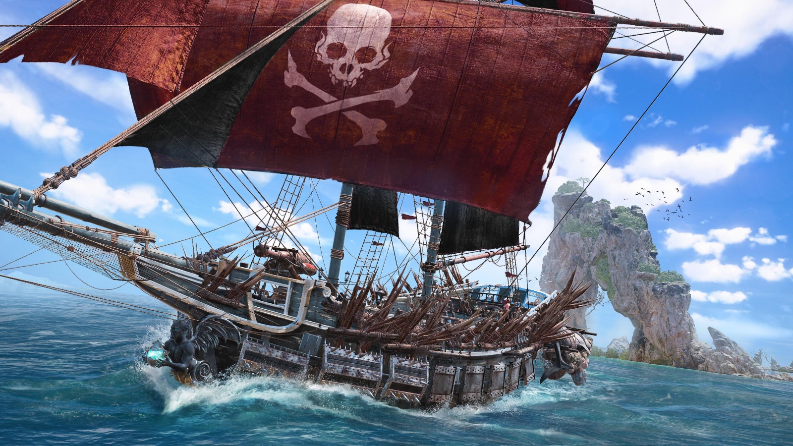 Skull and Bones MegaFort build, Skull and Bones DPS build, best PvE build, endgame build, weapon optimization, best ship build