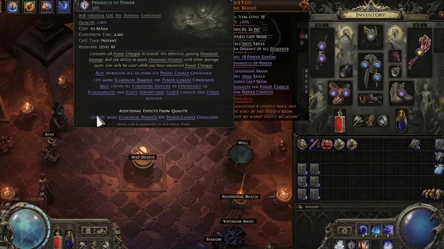 Path of Exile 2: Why Seven Power Charges Are Better Than Eight or Nine,buy POE2 Currency