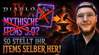 Diablo 4: Mythic Items 3.0? How to craft your own items!
