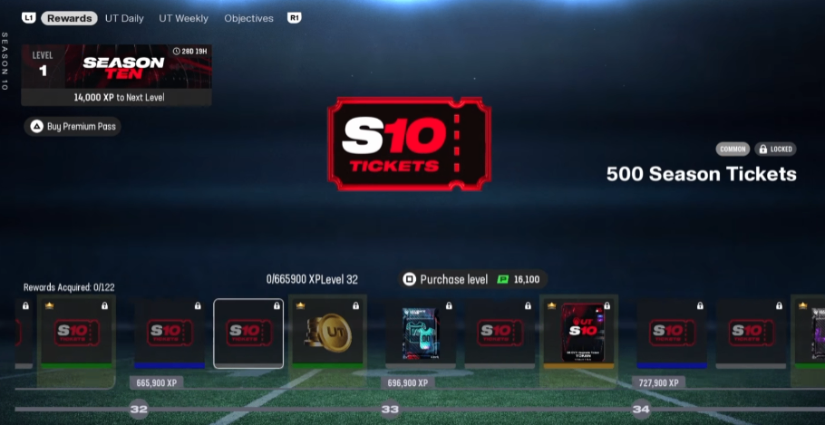 Madden 26 Season 10, Madden 26 Ultimate Team Season 10, MUT 27 preparation guide, Madden 26 endgame strategy, Best Season Ticket strategy