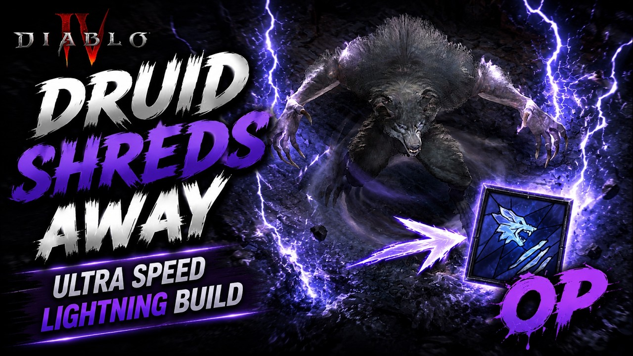 Diablo 4 Season 14 Druid Build Guide: The Ultra-Fast Lightning Build for Speed Farming, Boss Melting, and Easy Torment Progression
