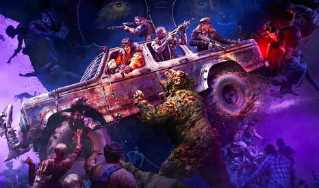 Official artwork showcasing the CoD BO7 Season 5 Zombies update, featuring new content, weapon balance changes, and gameplay improvements.