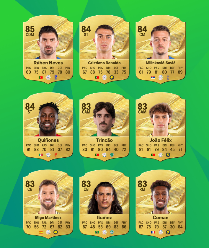 EA SPORTS FC 27 Saudi Pro League Ratings Revealed: Top 27 Player Cards Analyzed