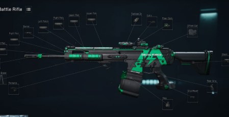 Delta Force Season 11 Updates featuring a budget SCAR loadout with high damage, strong armor penetration and efficient ammo usage.