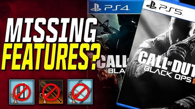 Black Ops 2 missing features