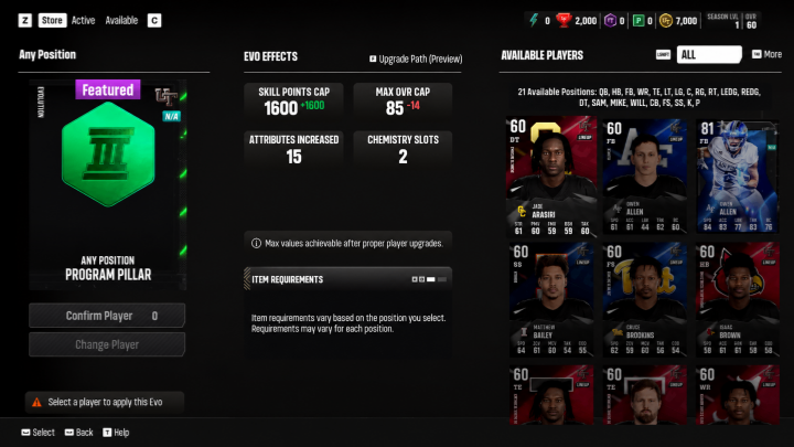College Football 27 Coins