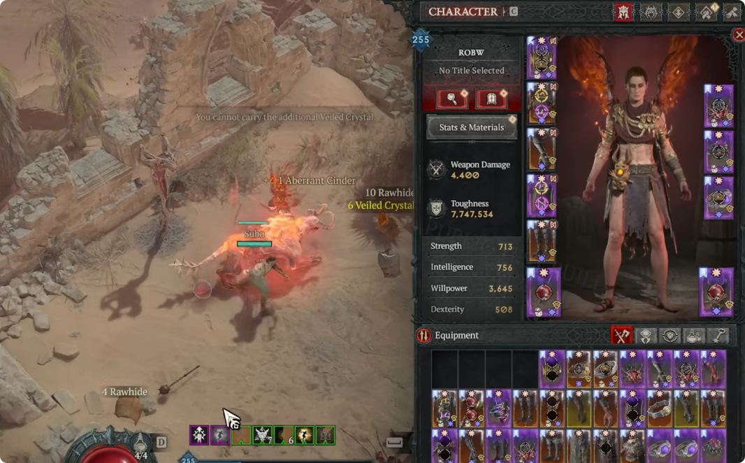 Diablo 4 Season 15 Warlock Speed Farm Build: Permanent Leap Demon Form with Trillions of Damage